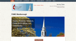 Desktop Screenshot of firstumchurch.com